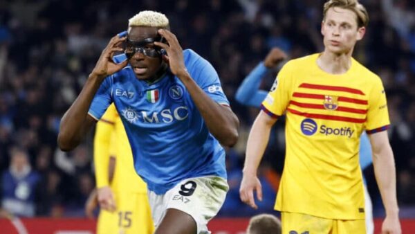 Football: Victor Osinhem signe son retour à Naples après la CAN, avec 1 but