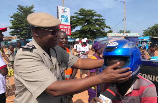 Burkina Faso : Port du casque, une mesure vitale pour sauver des vies.